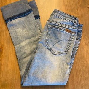 Girls Joe’s jeans cuffed jeans